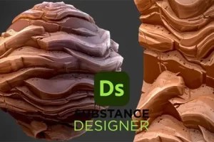 [gumroad]风格化沙漠岩石 – Substance 3D Designer | Stylized Desert Rock – Substance 3D Designer