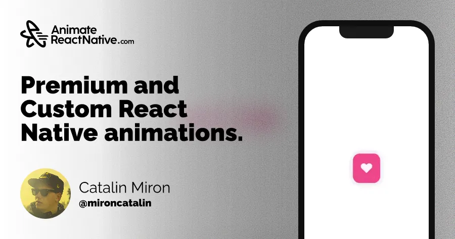 高级和自定义 React Native 动画 | Premium and Custom React Native animations ...