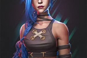 [gumroad]金克斯：在 Blender 中创建角色 | Jinx: Character Creation in Blender