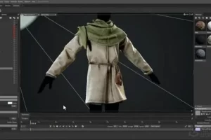 [The Gnomon Workshop]为游戏制作逼真的面料和服装 | Creating Realistic Fabric & Clothing for Games