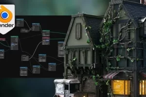 [Udemy]Blender 4 几何节点研讨会：丛林藤蔓 | Blender 4 Geometry Nodes Workshop: Jungle Vines