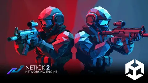 [Udemy]学习使用 Netick 在 Unity 中创建多人射击游戏 | Learn to Create a Multiplayer ...