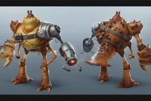 [The Gnomon Workshop]Photoshop 和 Blender 中的 2D 和 3D 角色设计 | 2D & 3D Character Design in Photoshop & Blender