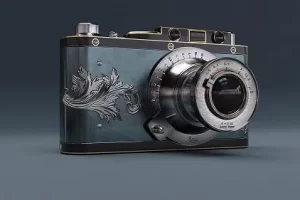 [Blender Market]在 Blender 和 Substance Painter 中创建老式相机 | Creating A Vintage Camera In Blender And Substance Painter