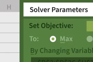 [linkedin]Excel：使用求解器进行决策分析 | Excel: Using Solver for Decision Analysis