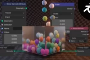 [Udemy]掌握Blender几何节点模拟技术 | Master Simulations Using Geometry Nodes in Blender