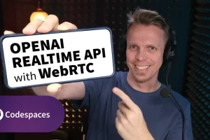 [linkedin]OpenAI API：使用 Realtime API 和 WebRTC 构建前端语音应用程序 | OpenAI API: Building Front-End Voice Apps with the Realtime API and WebRTC