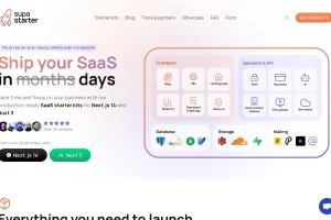 [Supastarter] Next.js SaaS 启动模板 – Next.js SaaS starter kit