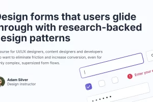 [With Adam Silver]表单设计精通 | Form Design Mastery